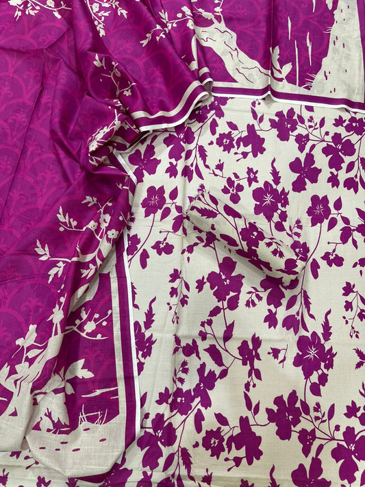 3Pc Khaddar Allover Unstitched Suit