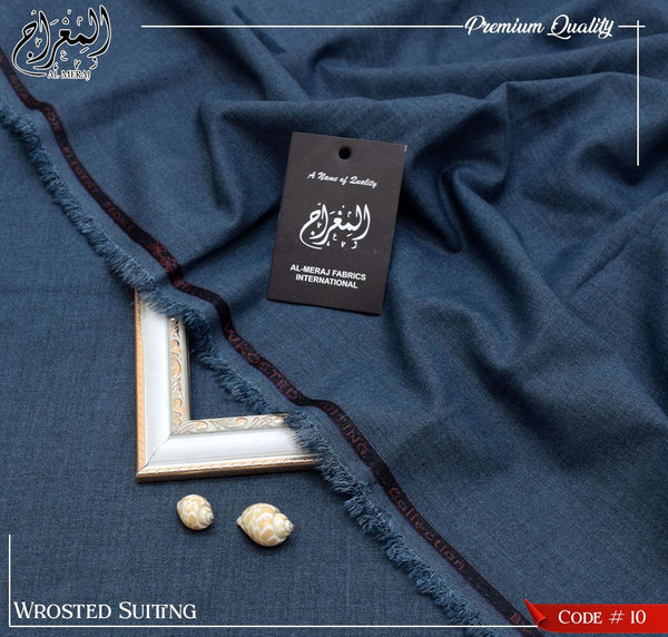 Al Meraj Fabrics Worsted Suiting – Luxurious & Durable Fabric