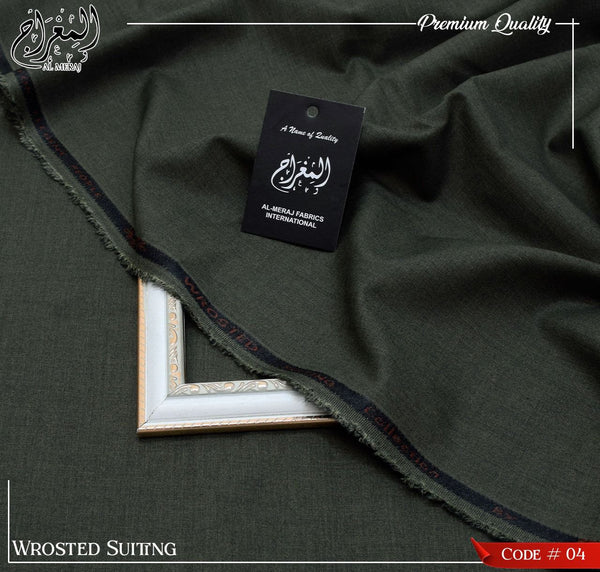 Al Meraj Fabrics Worsted Suiting – Luxurious & Durable Fabric