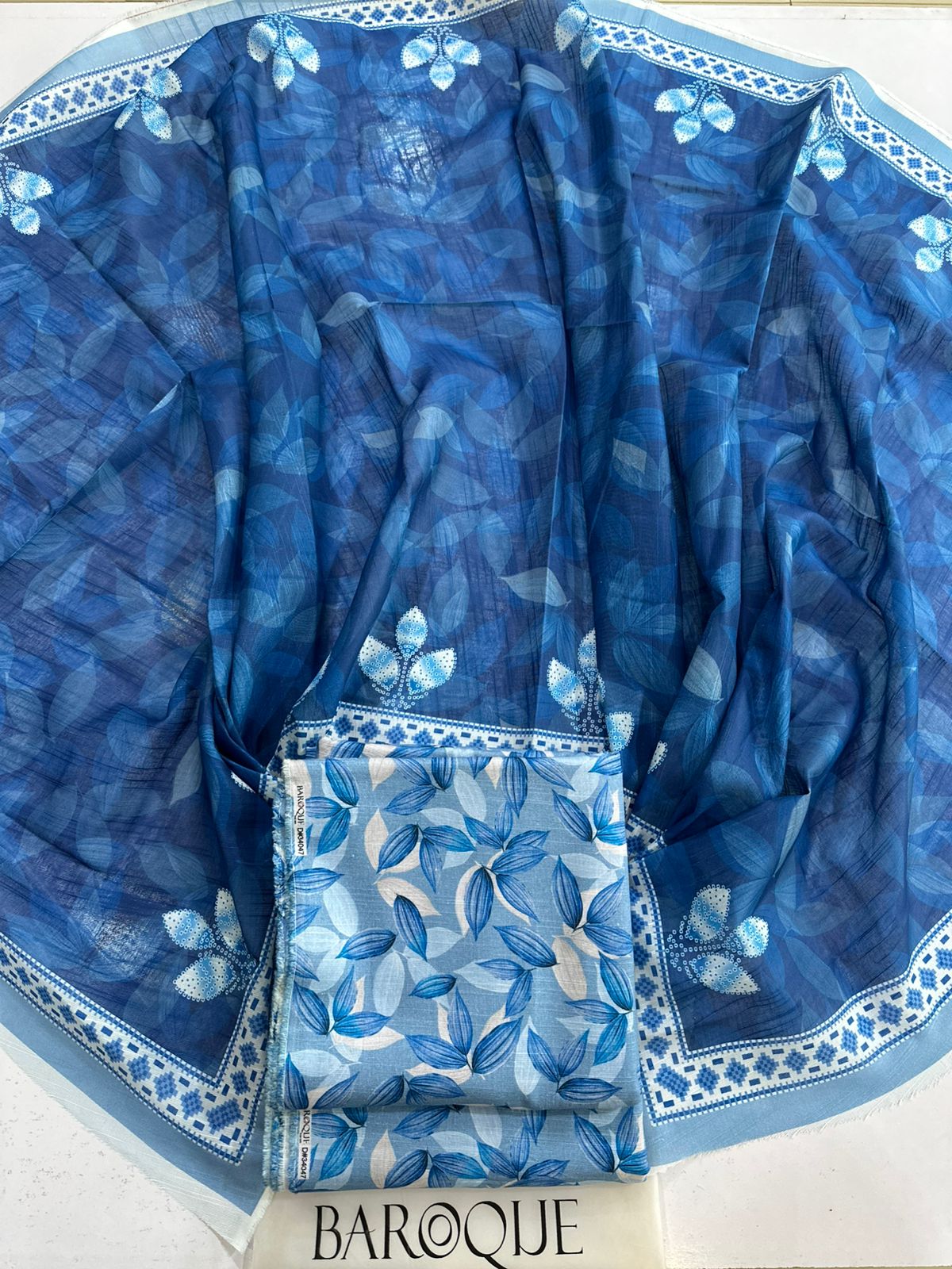 3Pc Khaddar Allover Unstitched Suit