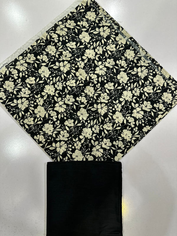 2Pc Lawn Bana Doria Suit