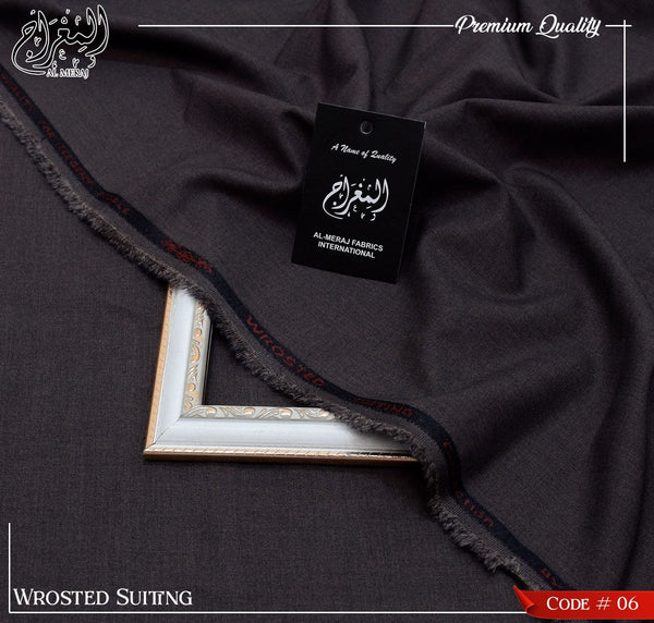 Al Meraj Fabrics Worsted Suiting – Luxurious & Durable Fabric